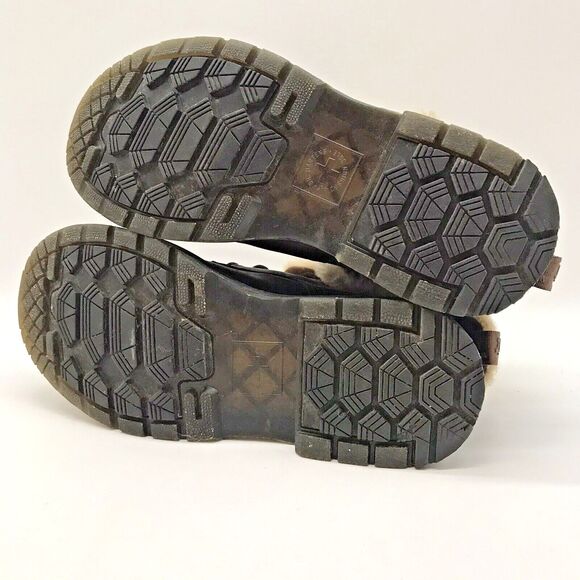 Dr. Martens Dark Brown Boots with Cream Lining - Picture 10 of 16